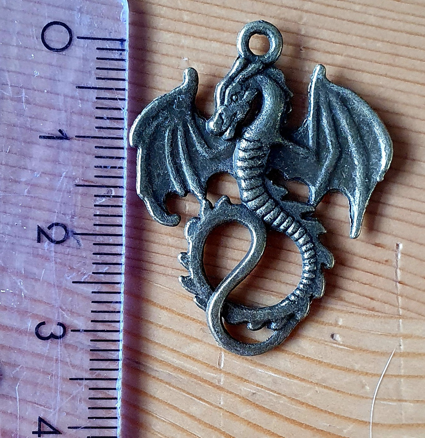 Antiek bronzen draken