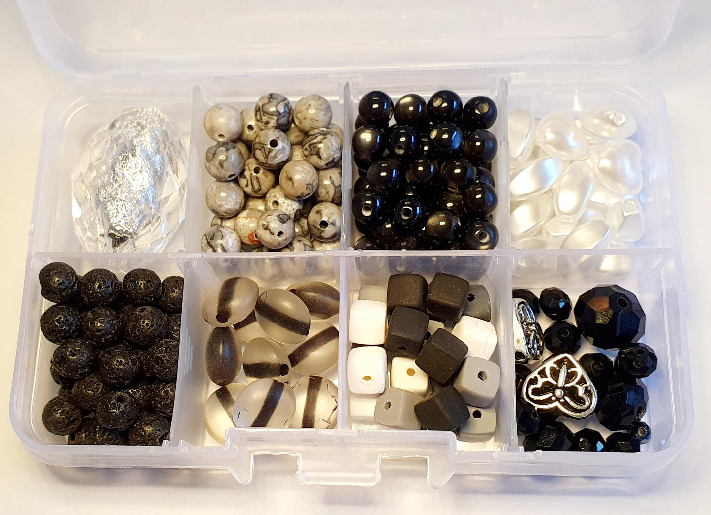 Kralenbox Zwart