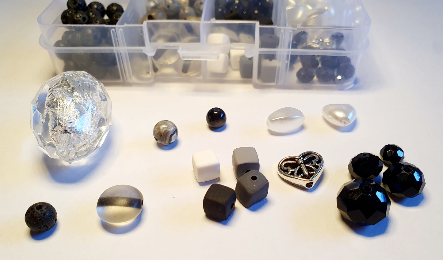 Kralenbox Zwart
