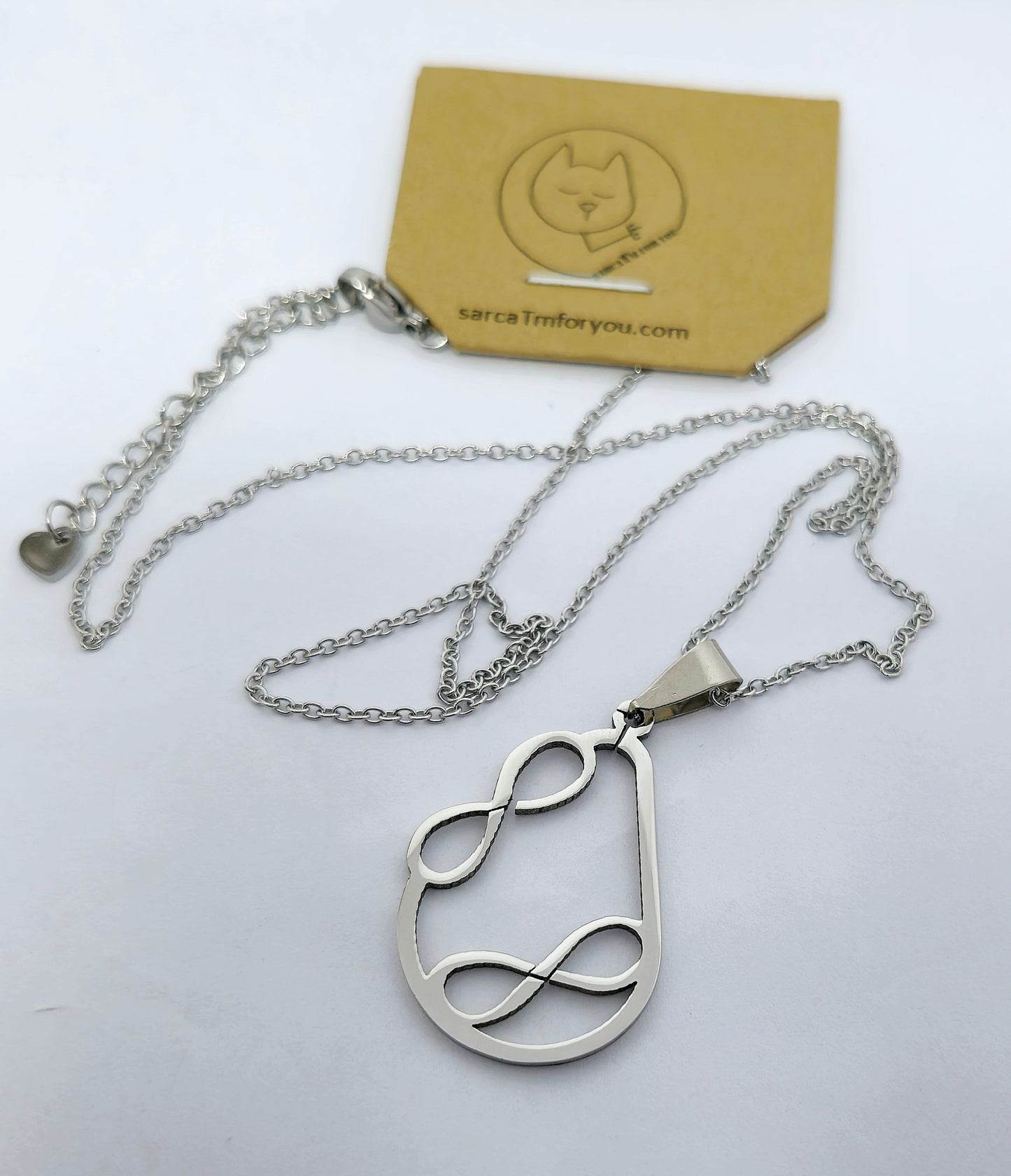 Ketting infinity druppel
