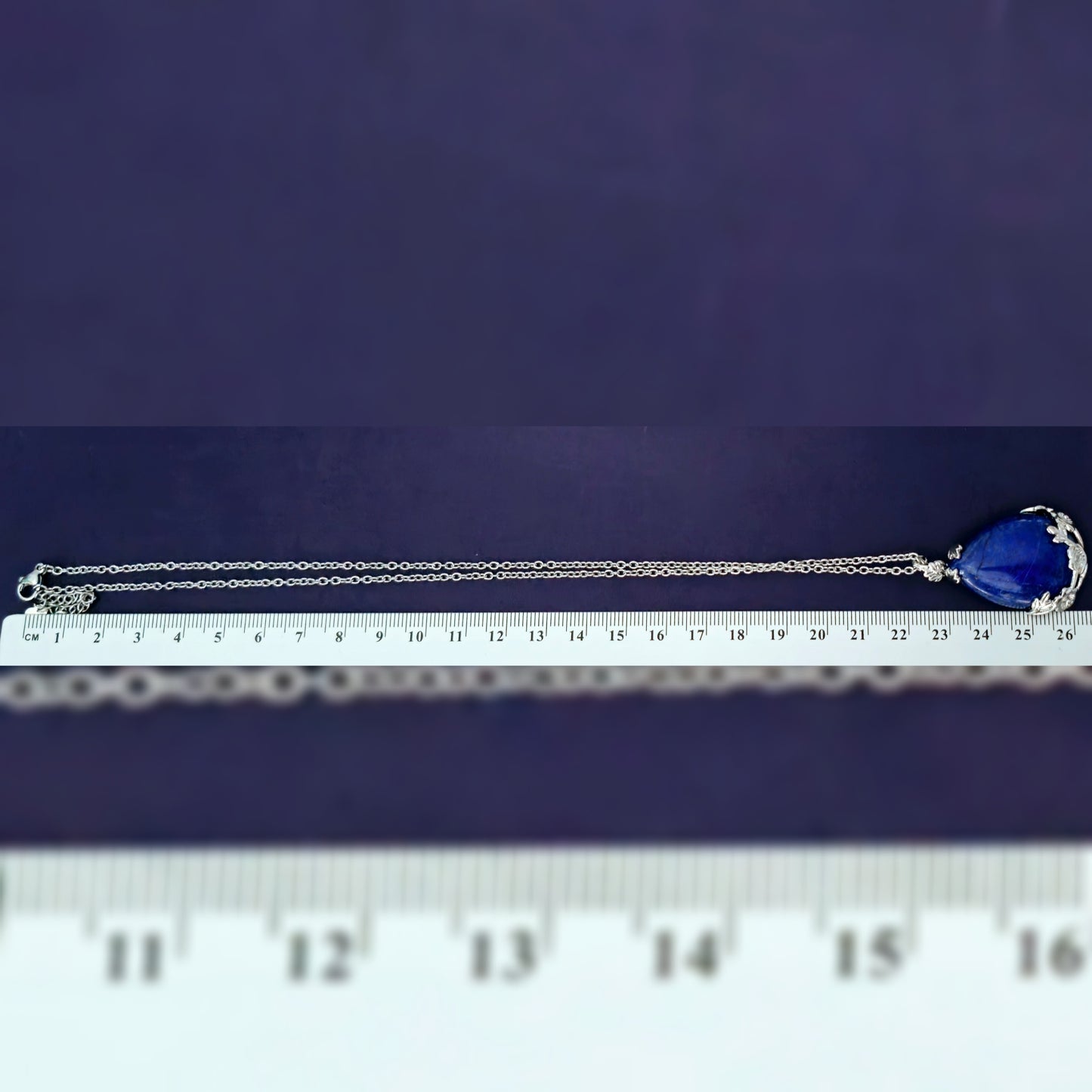 Ketting Lapis Lazuli druppel