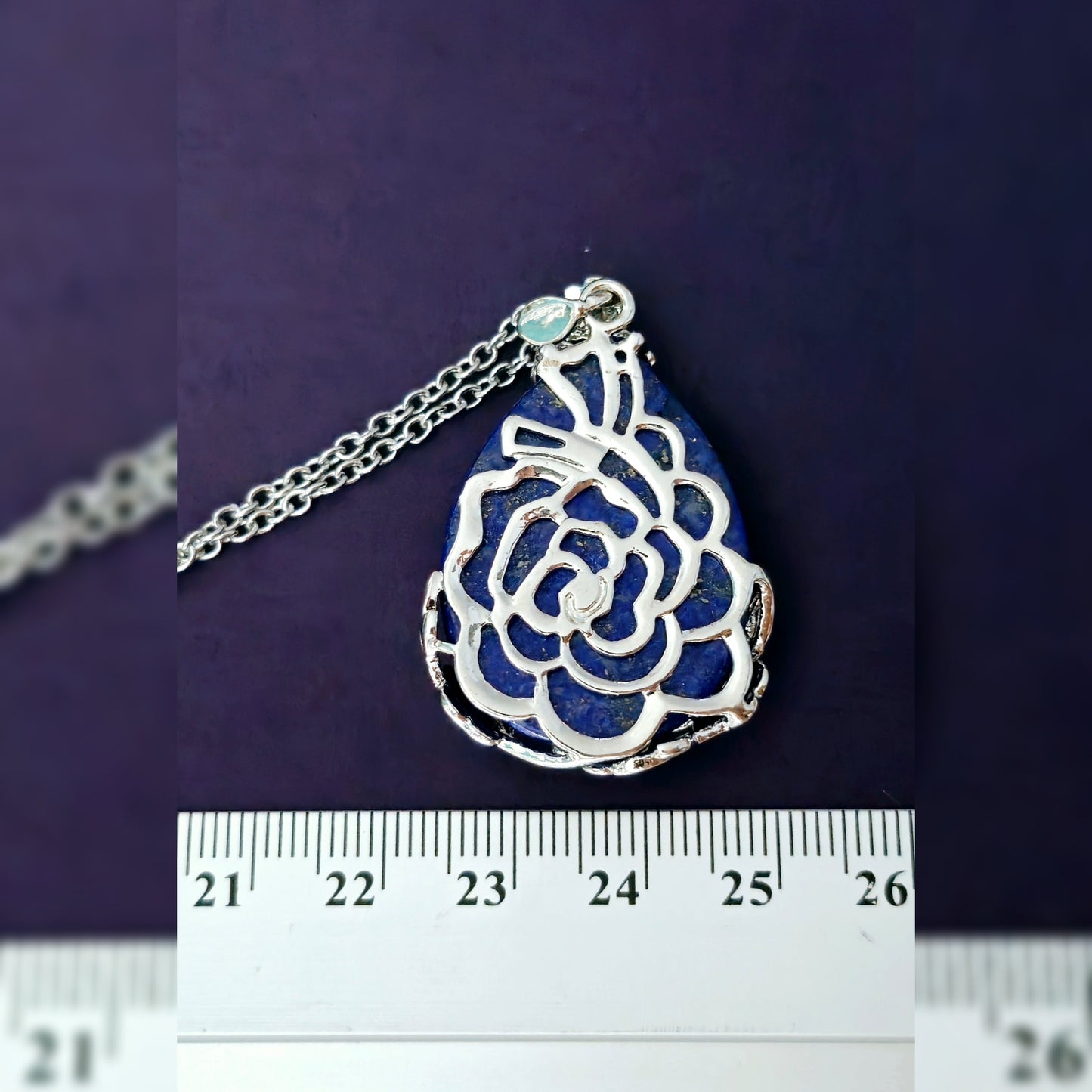Ketting Lapis Lazuli druppel
