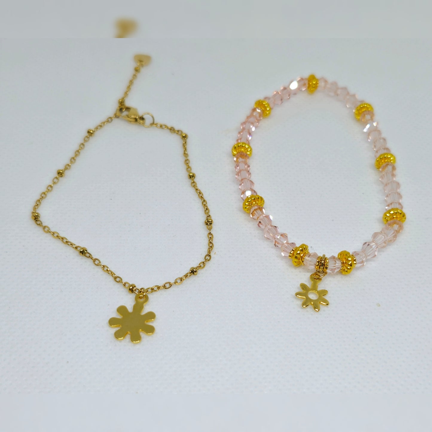 Armbandenset bloem