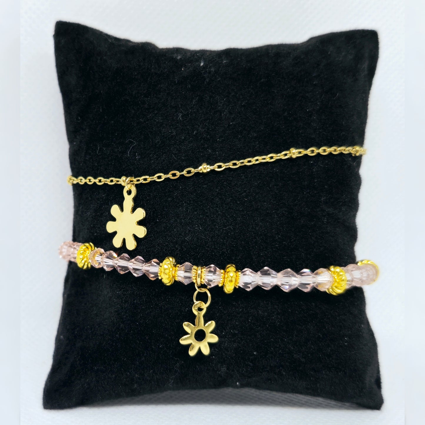 Armbandenset bloem