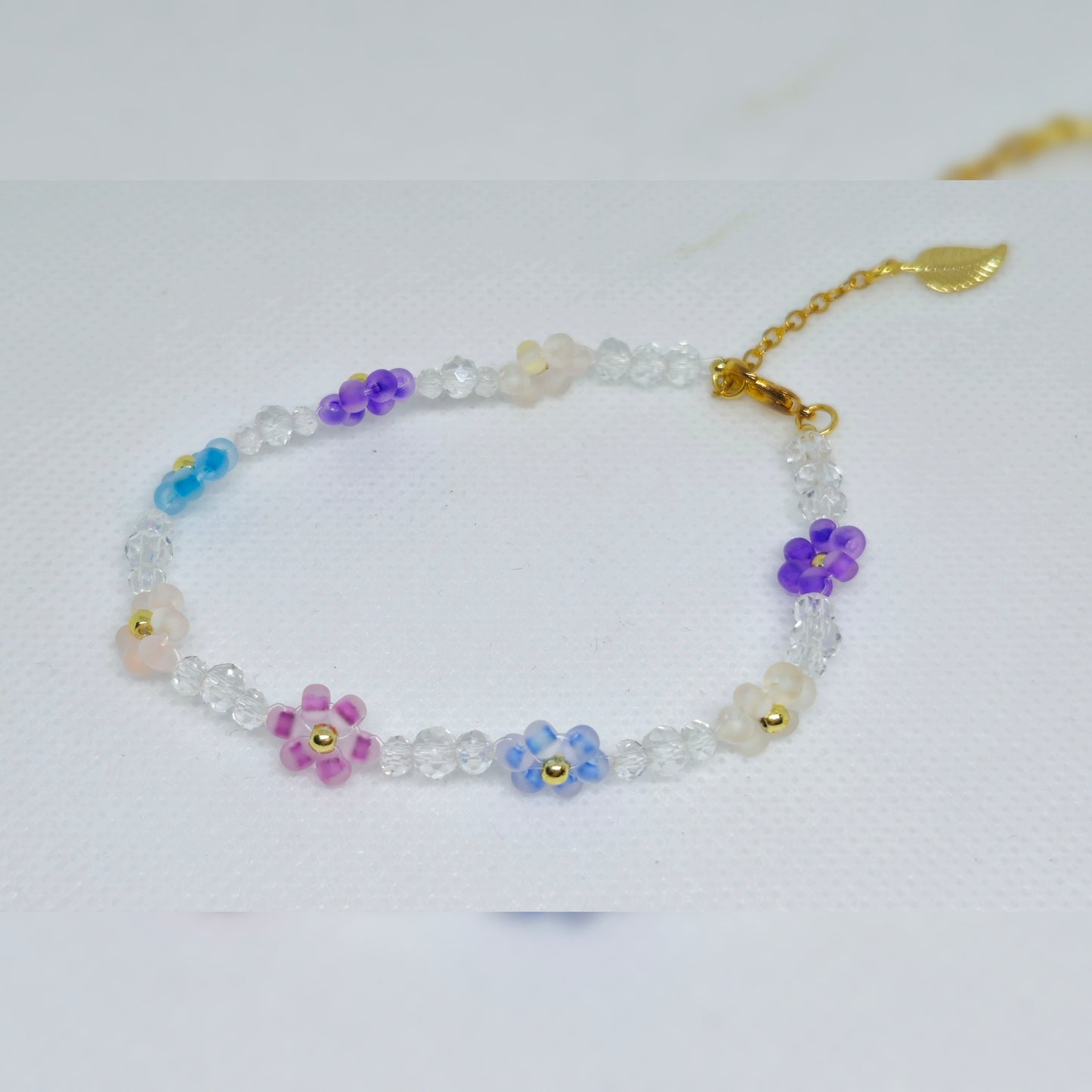 Bloemetjes armband