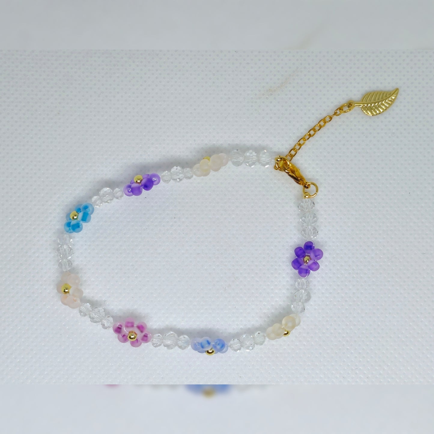 Bloemetjes armband