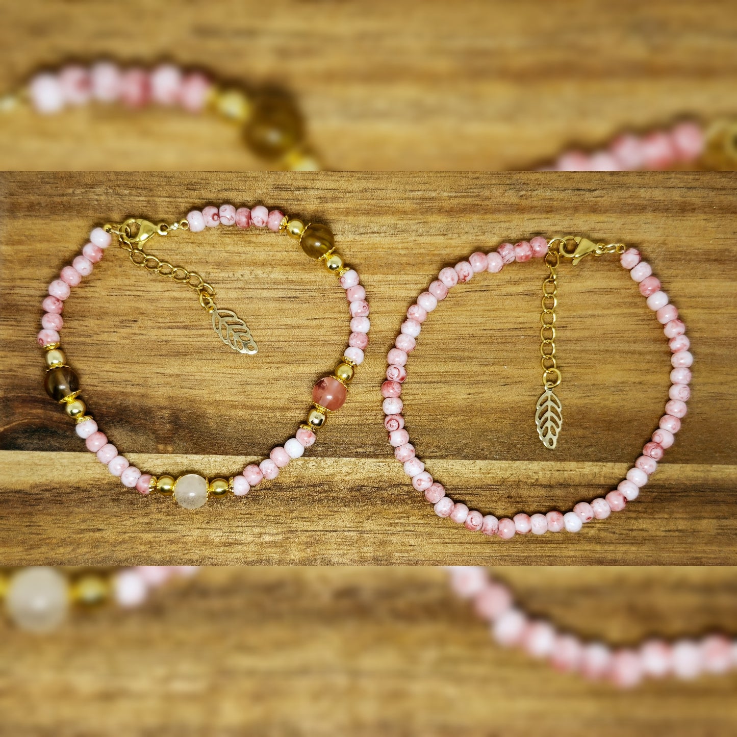 Setje rood /carnelian