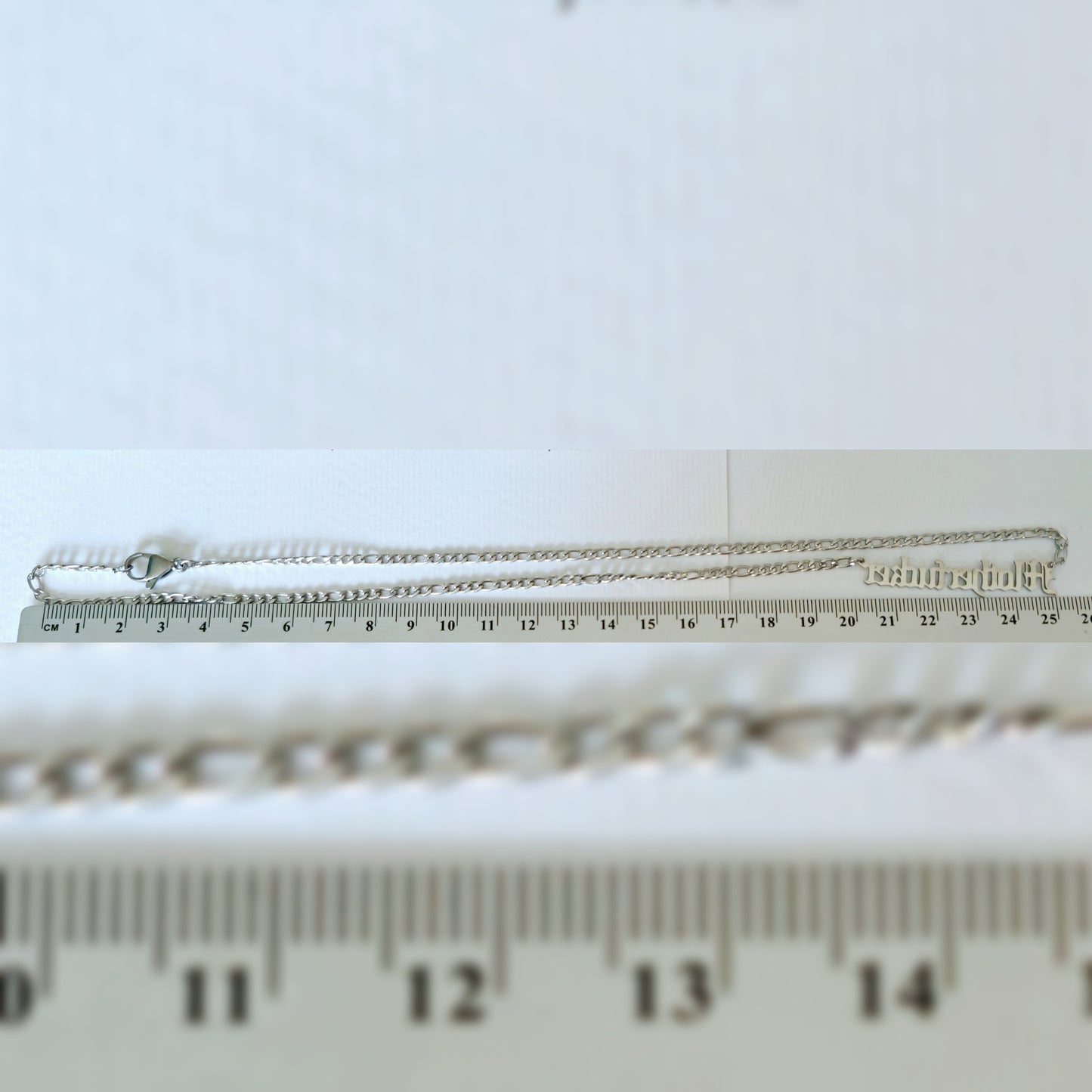 RVS ketting - Motherf8cker