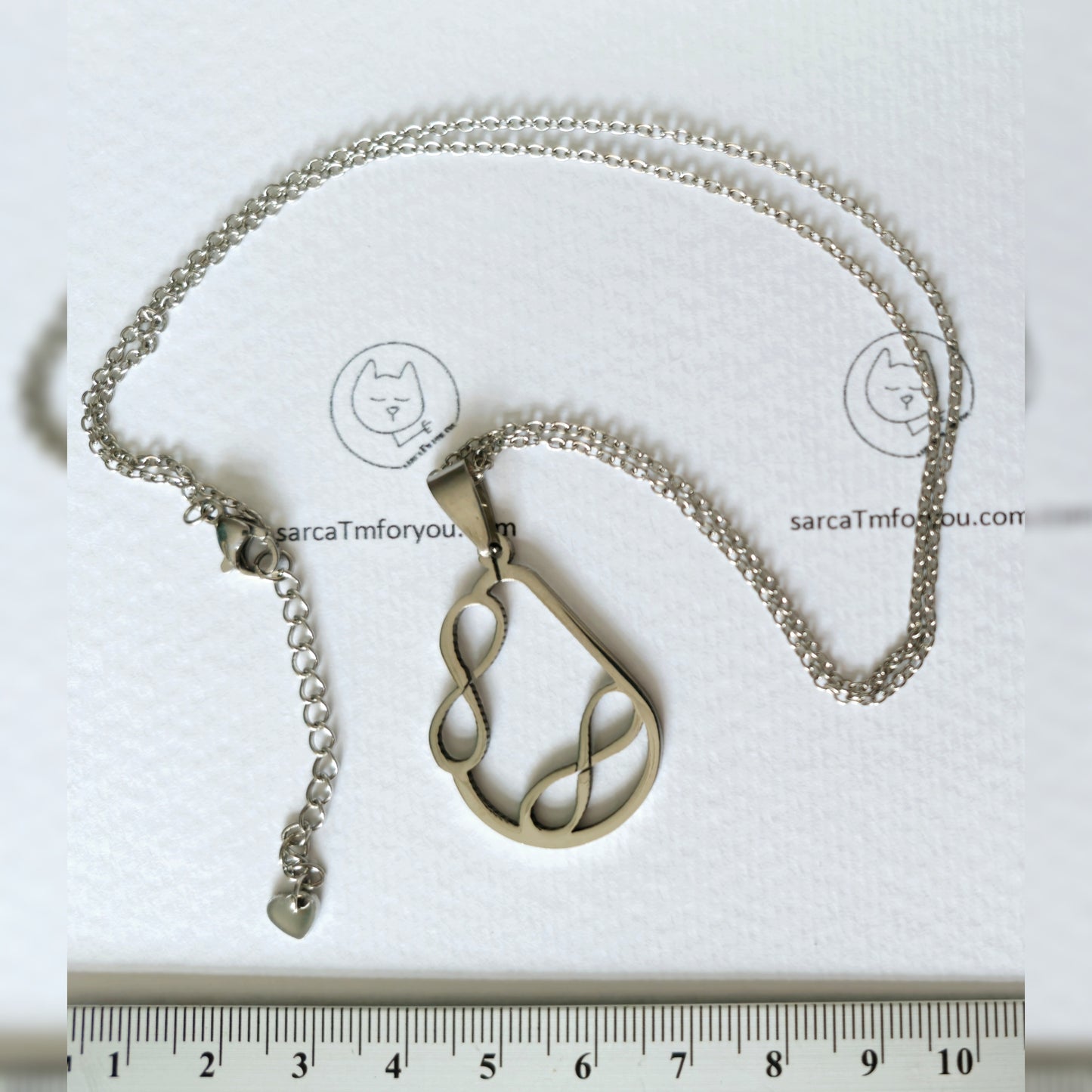 Ketting infinity druppel