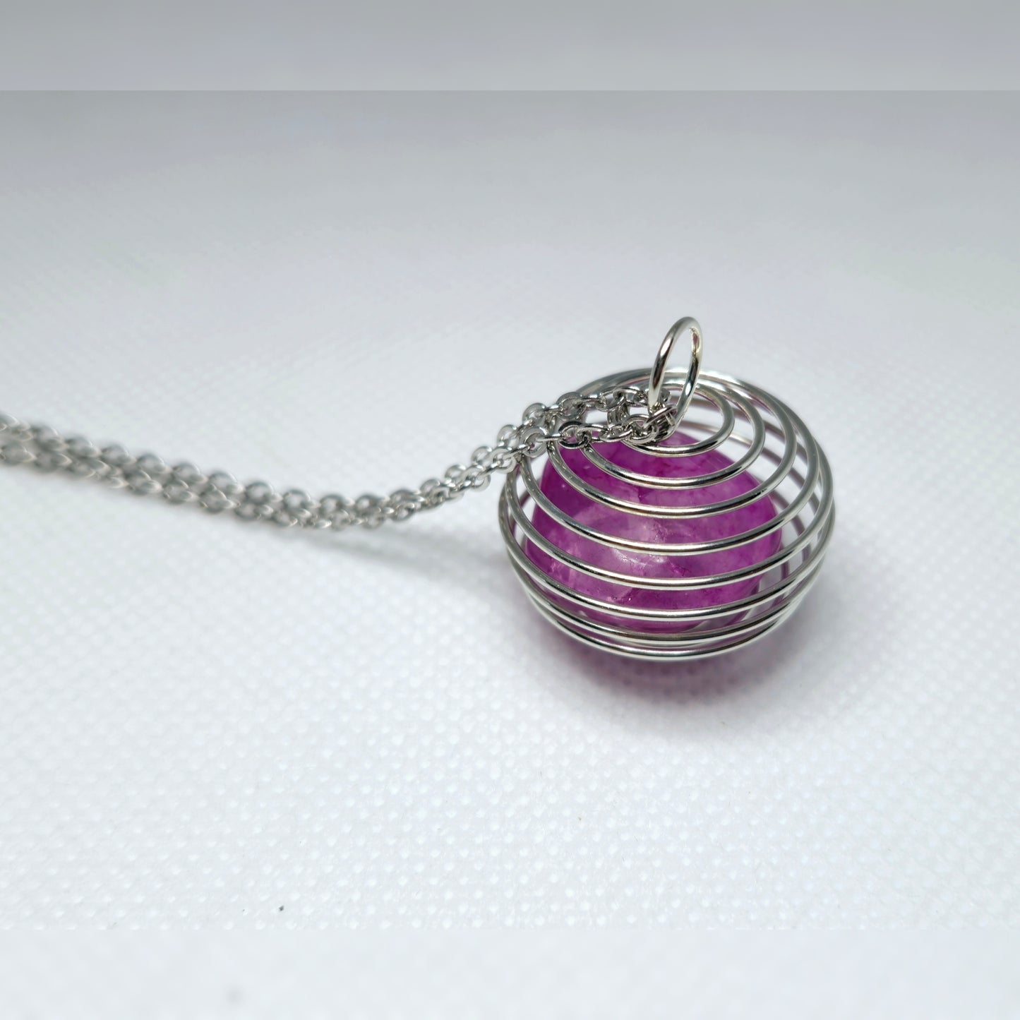 Kwarts in kooi ketting