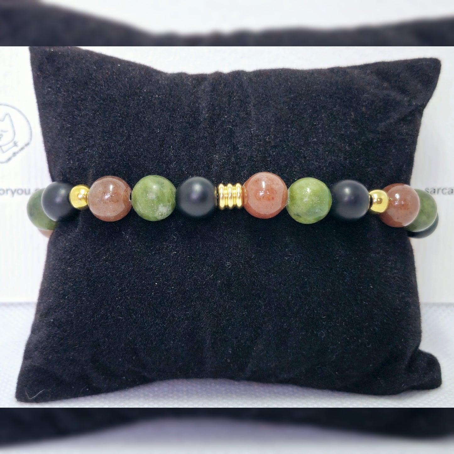 Green forest armband