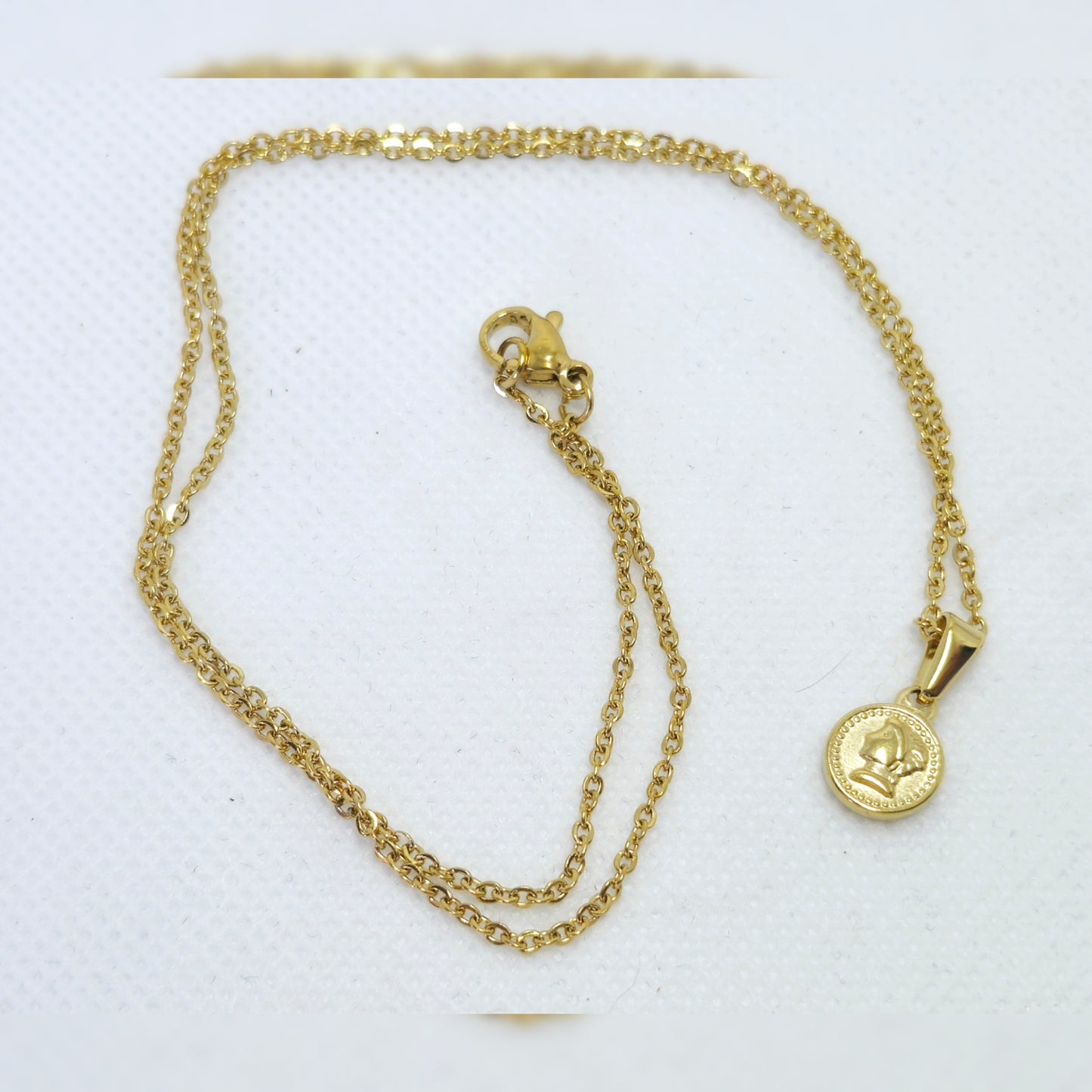 Ketting gouden munt
