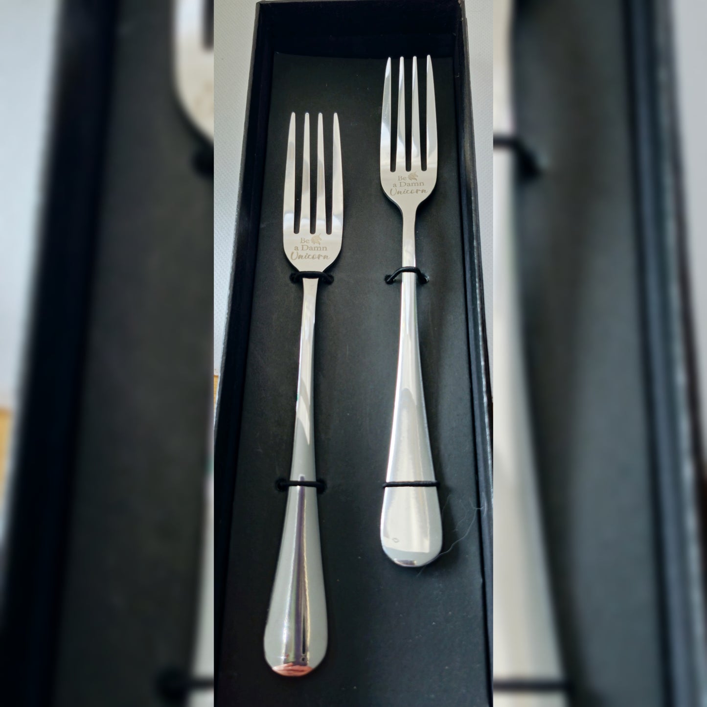 Diner-vork set 'be a damn unicorn'
