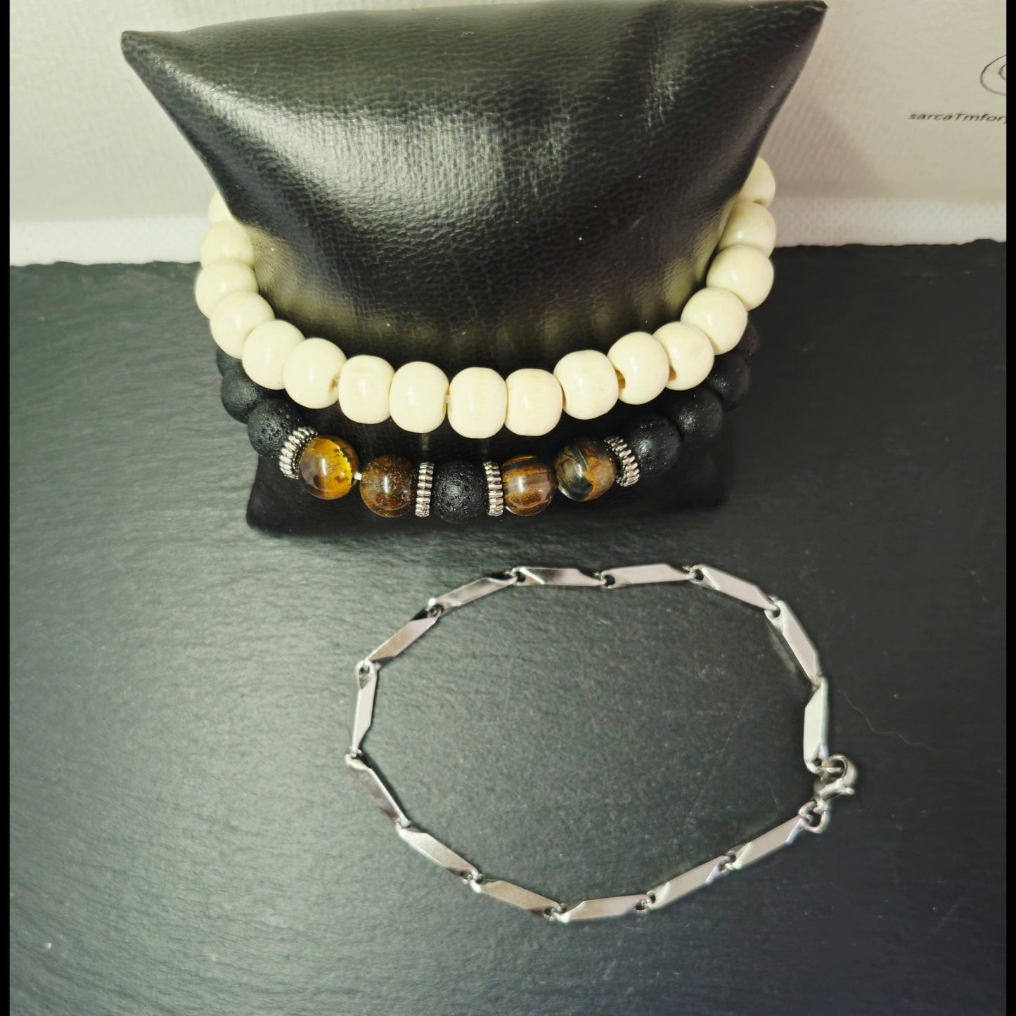 Heren armbanden set