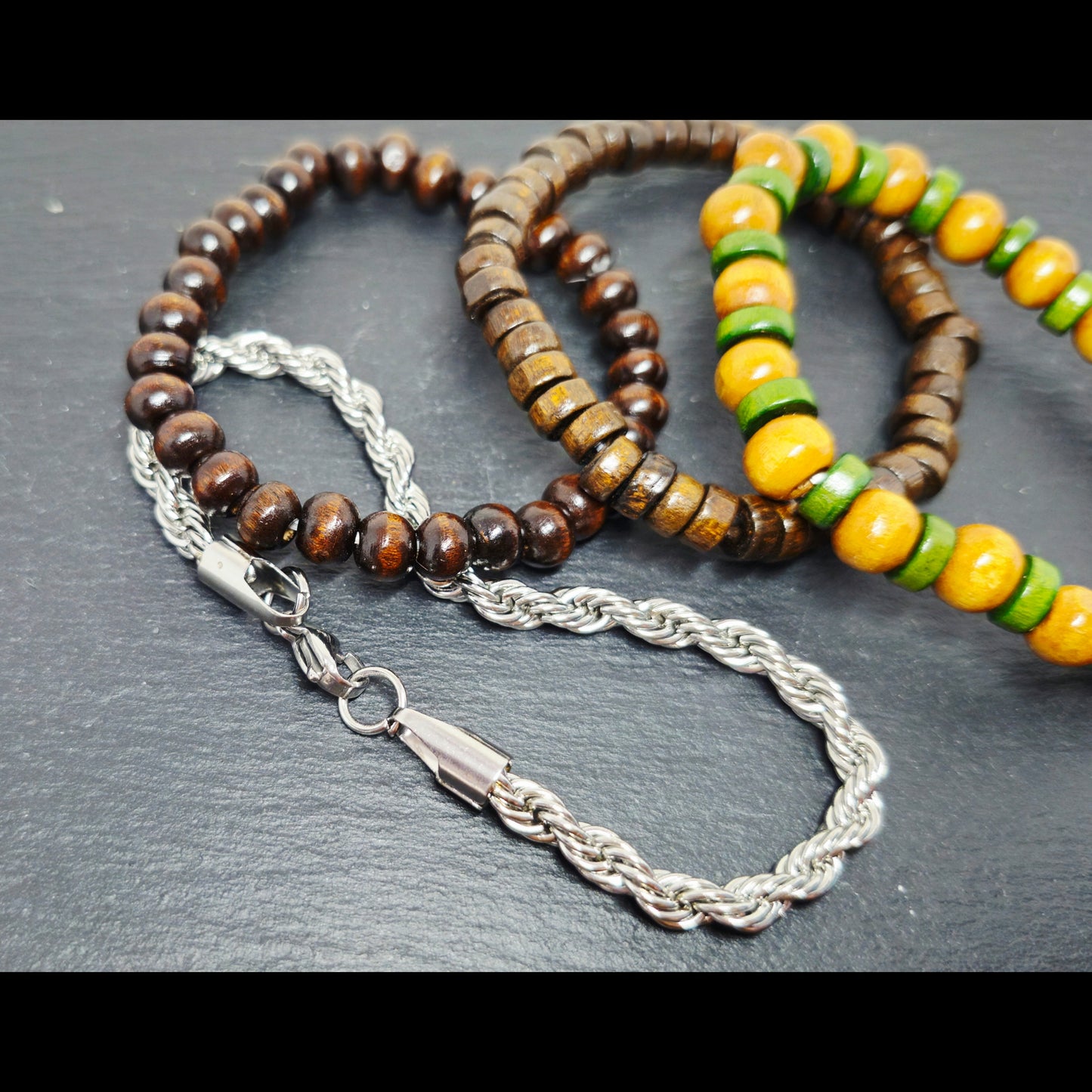 Set mannenarmbanden