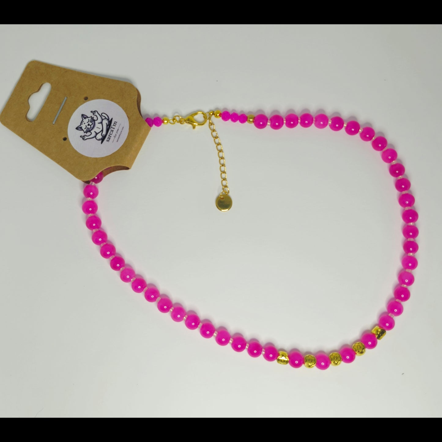 Roze choker