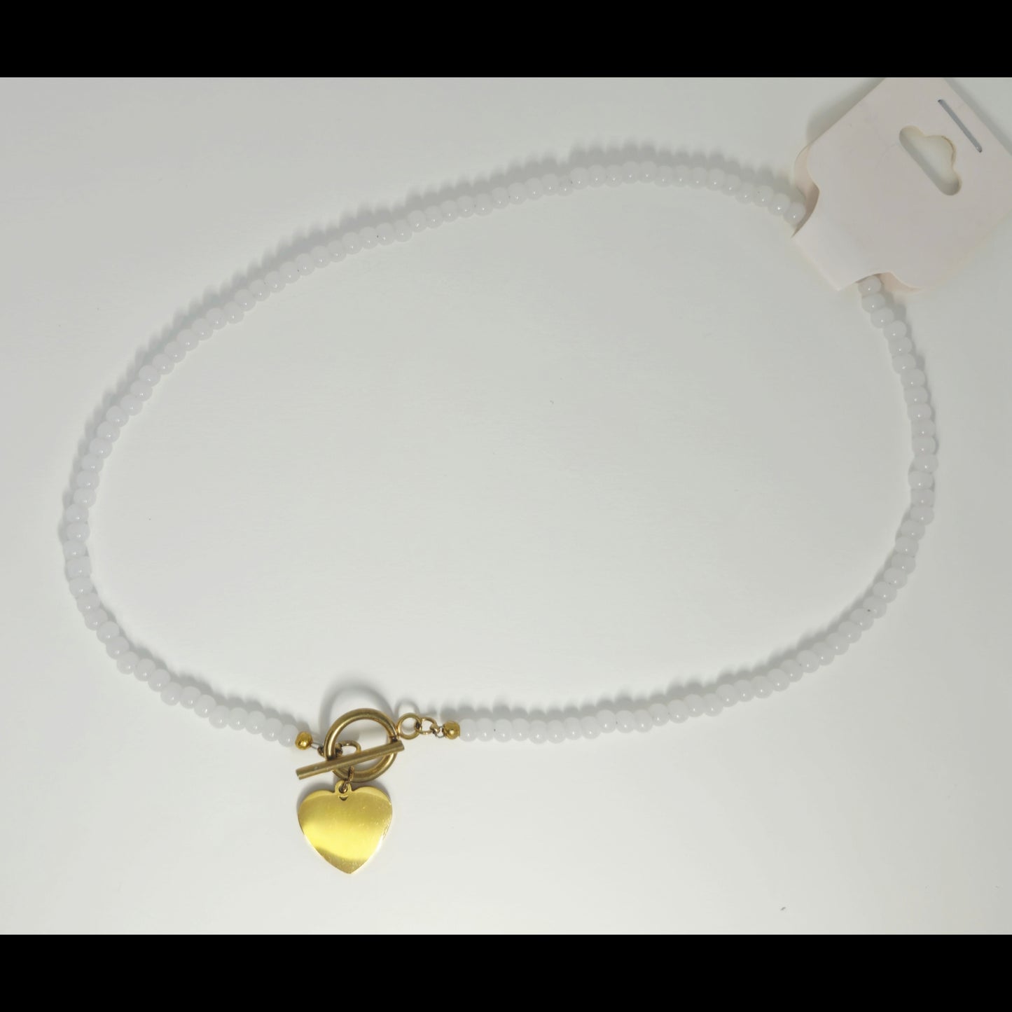 Ketting wit/goud