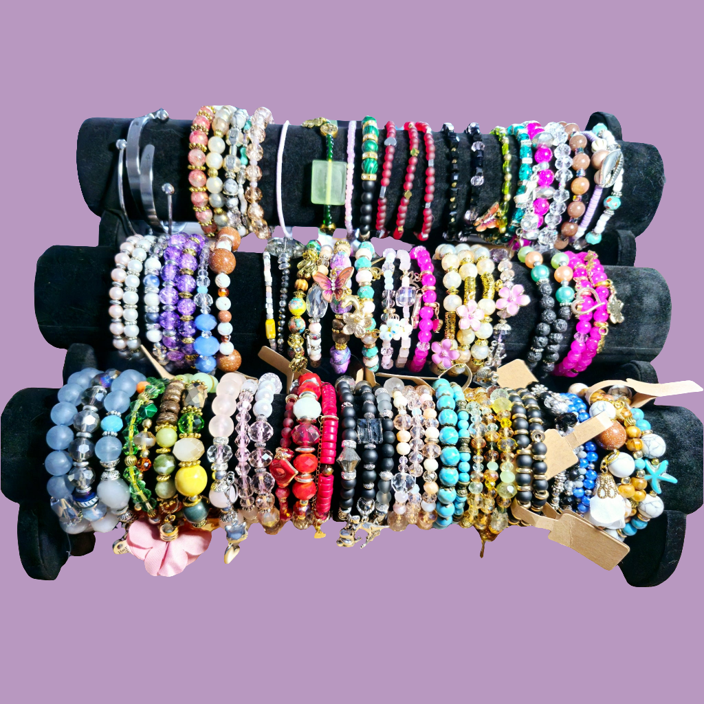 Armbanden op elastiek