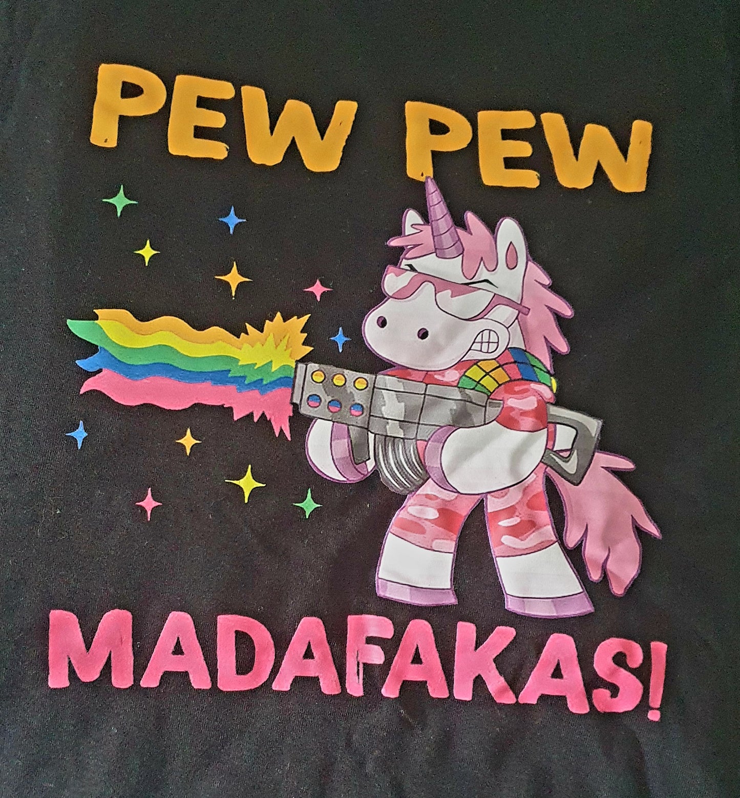 T-shirt - pew pew