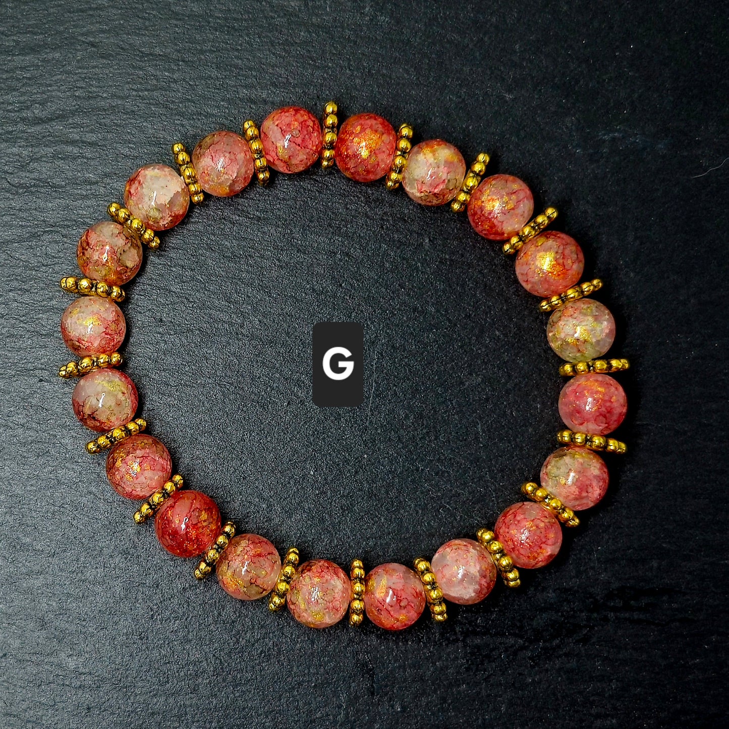 Stackable bracelets A-I