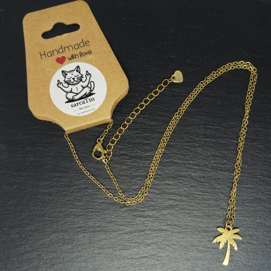 Rvs ketting palmboom