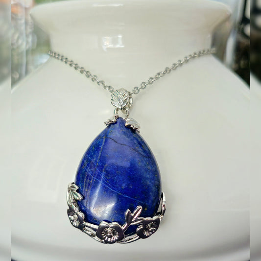 Ketting Lapis Lazuli druppel