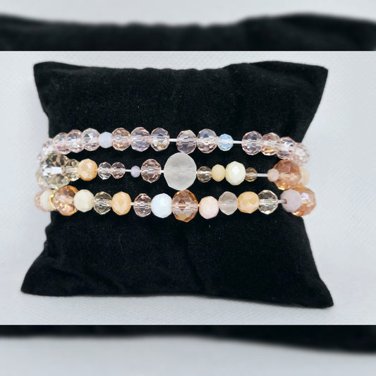 Armbandjes - set roze