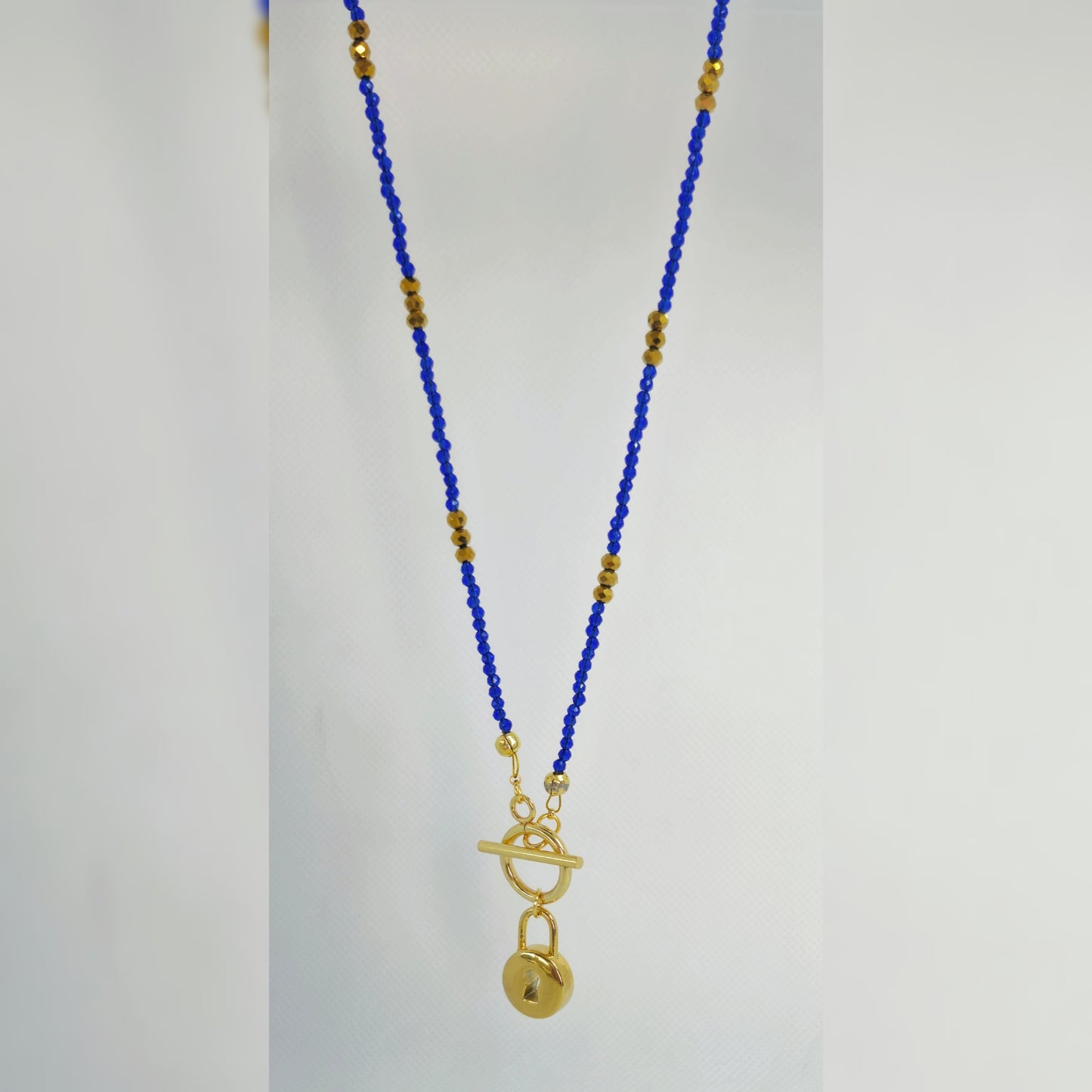 Ketting royal blue / choker