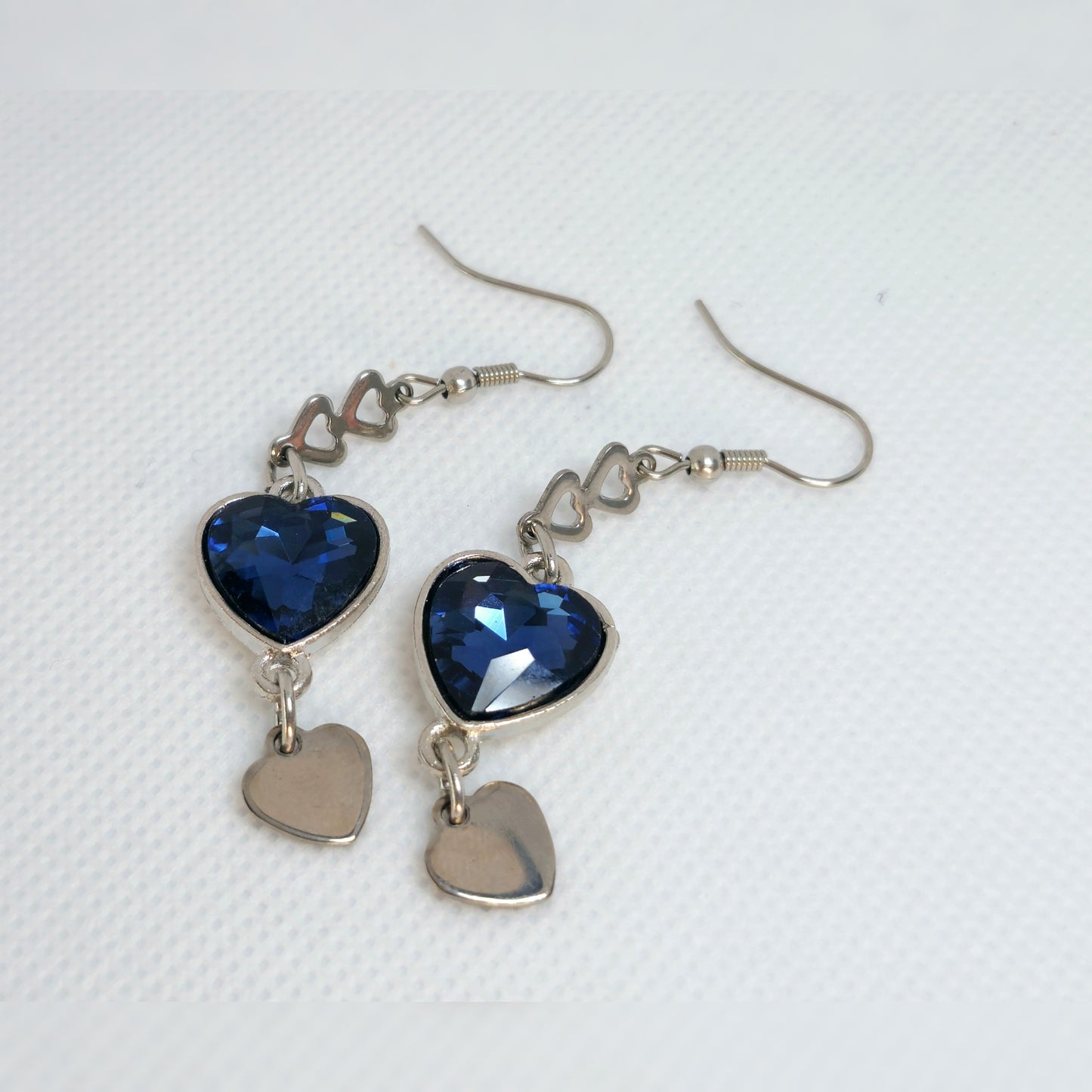 Sieradenset royal blue heart