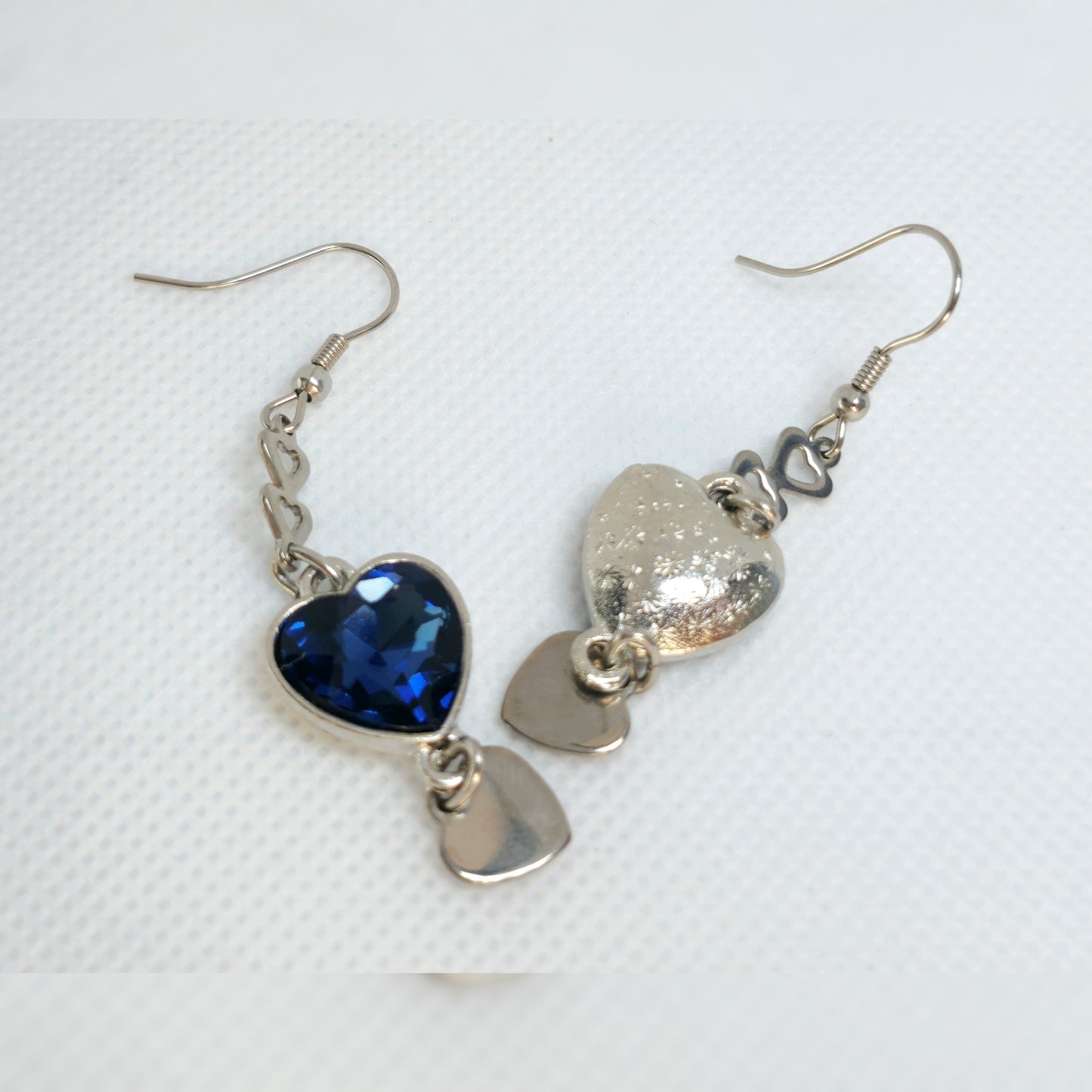 Sieradenset royal blue heart