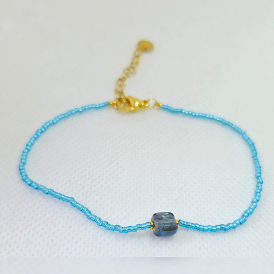 Simpel blauw