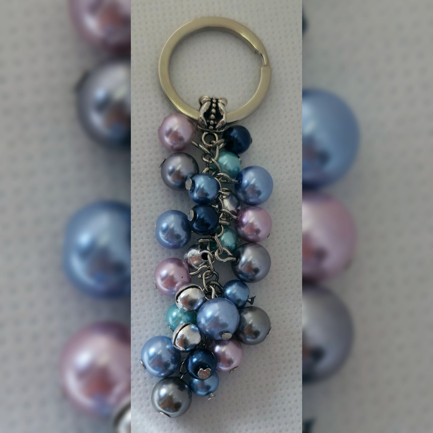 Sleutelhanger Bells n Balls Blauw/roze