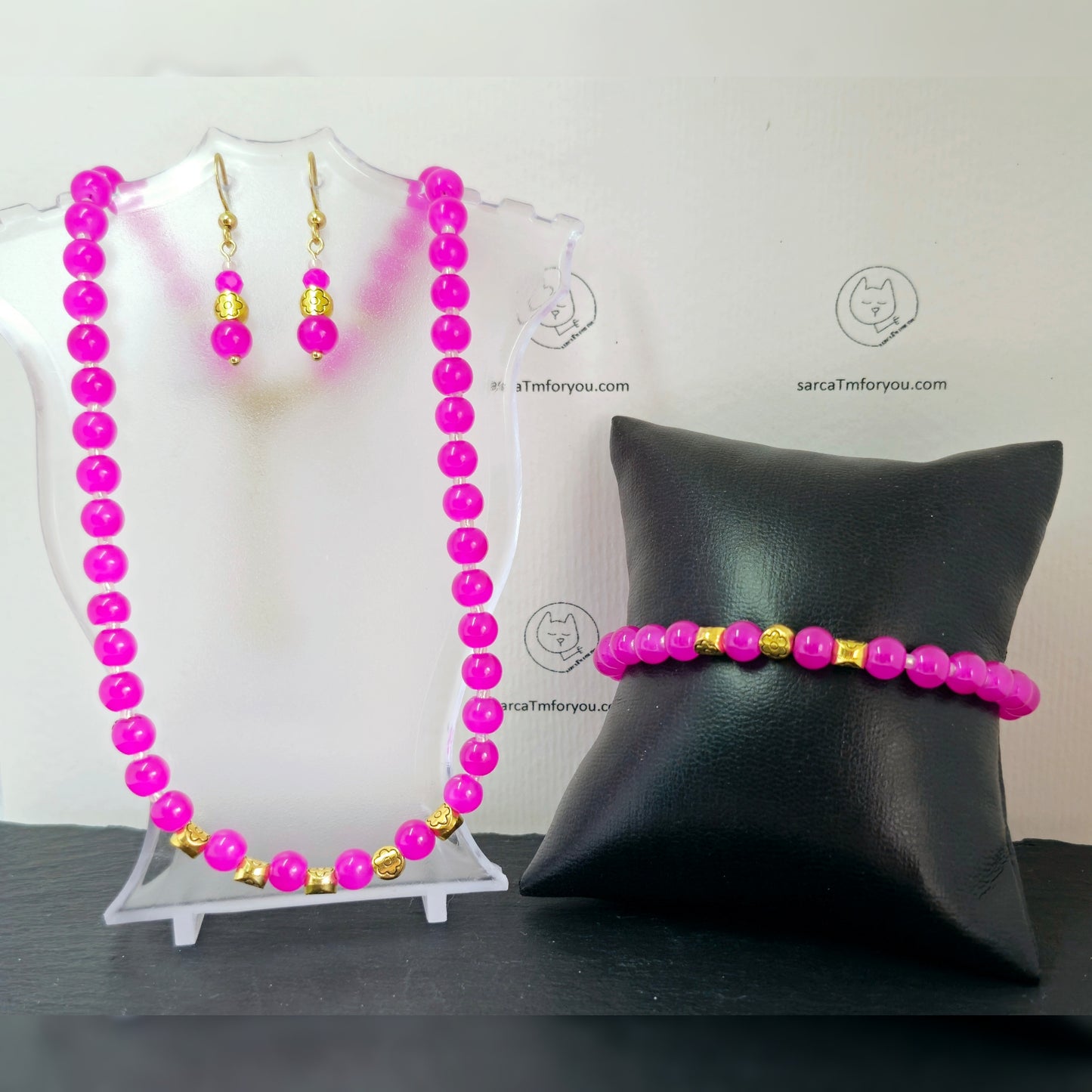 Roze en goud