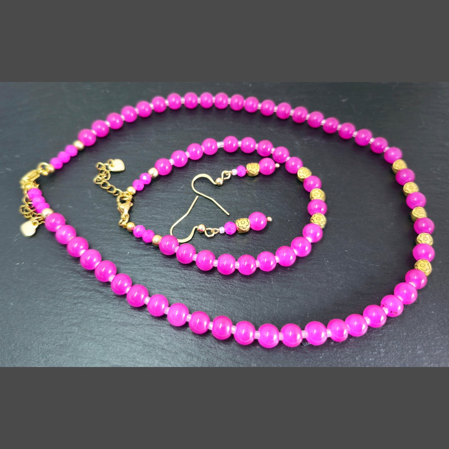 Roze en goud
