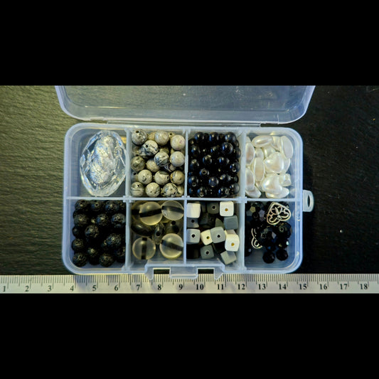 Kralenbox Zwart