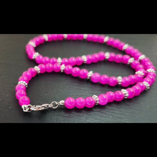 Roze ketting
