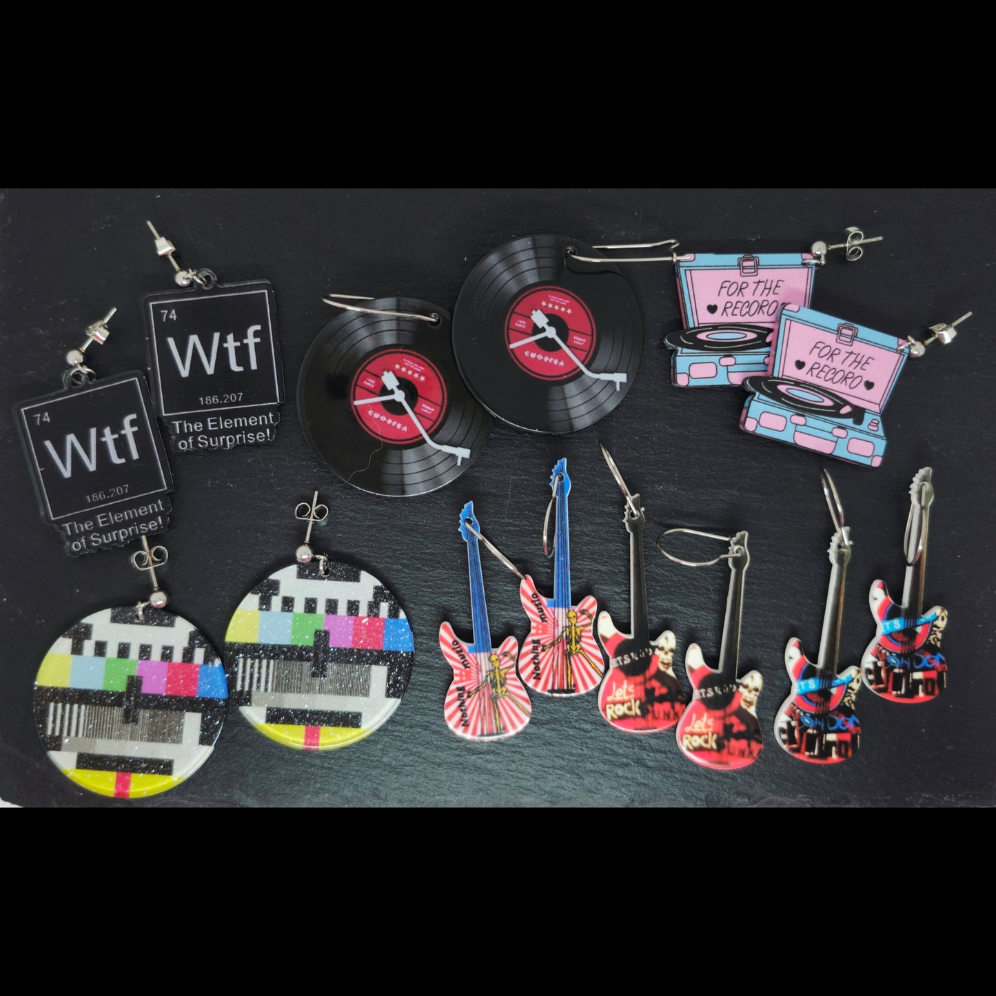 Quirky acrylic