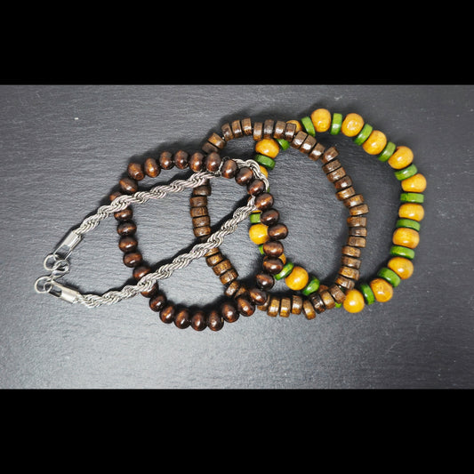 Set mannenarmbanden