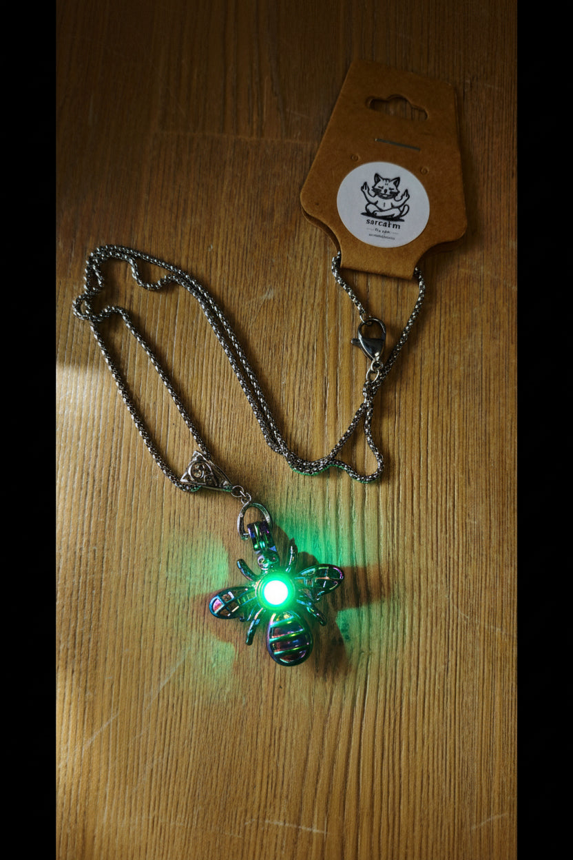 Glow in the dark bee