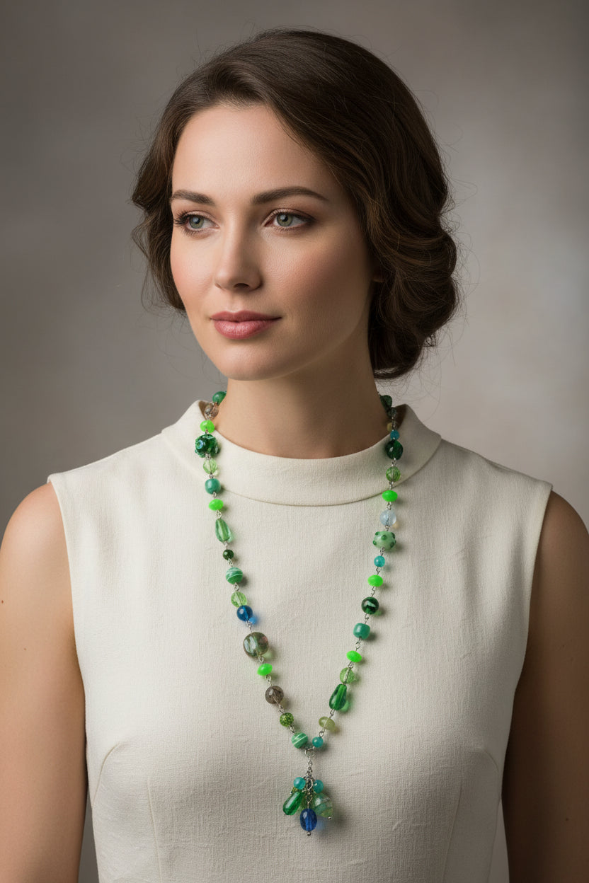 XL ketting groen