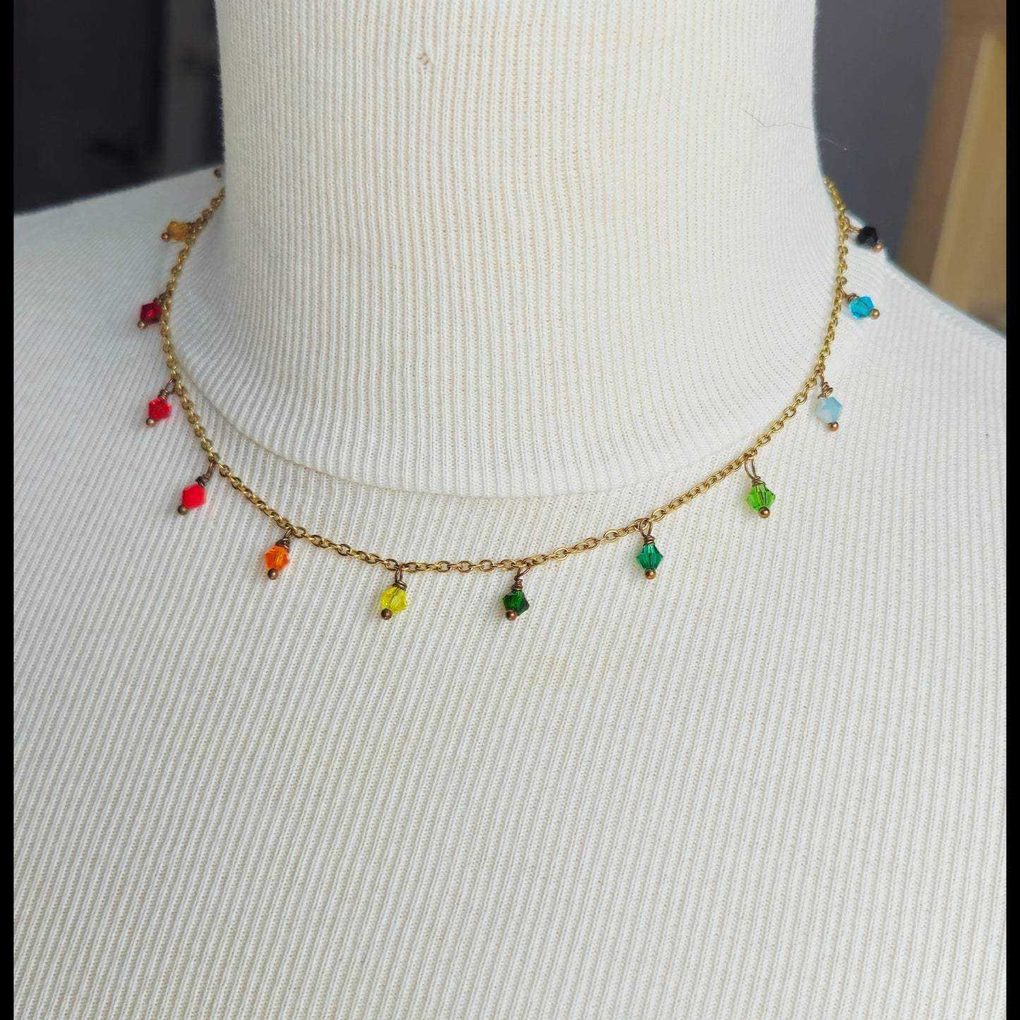 Regenboog ketting