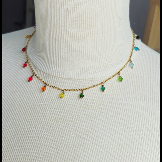 Regenboog ketting