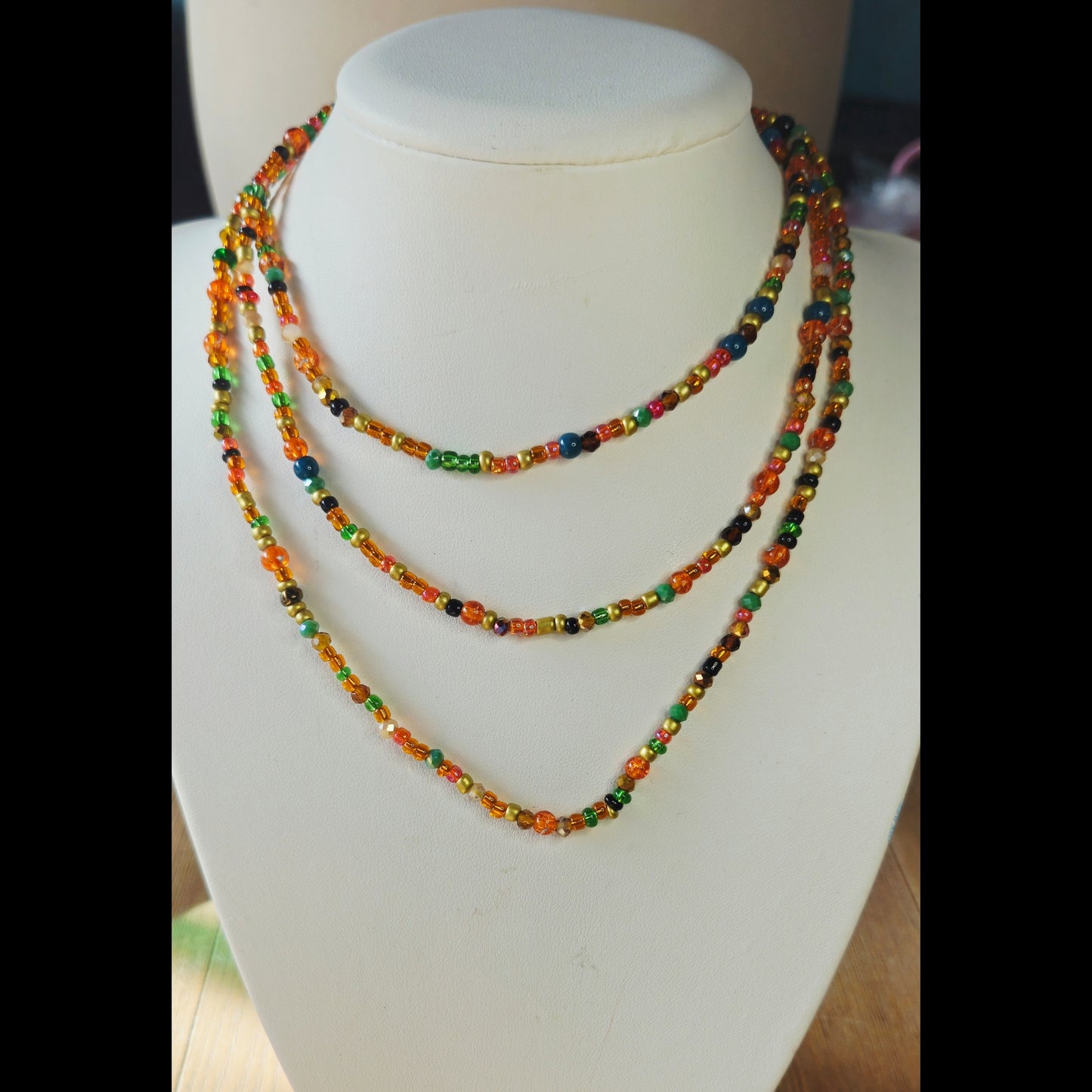 Wikkelketting of -armband