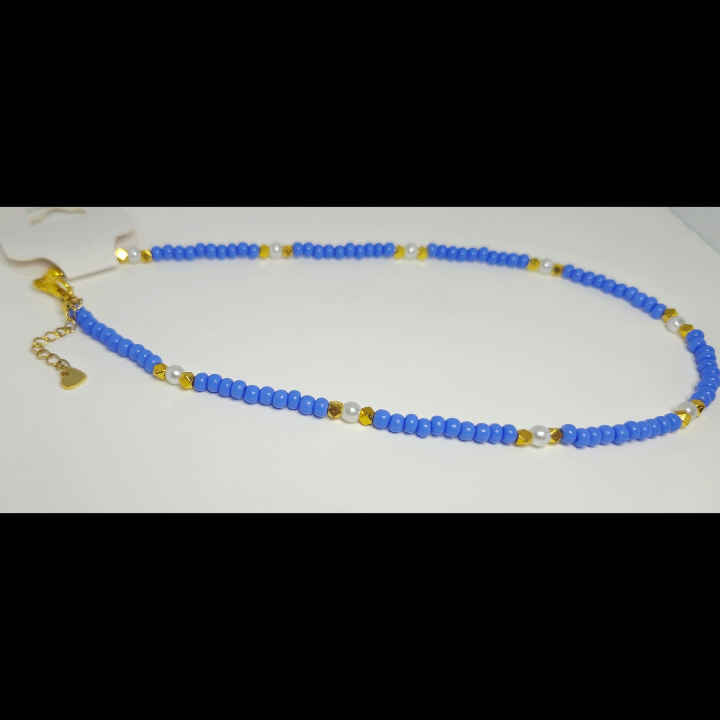 Choker blauw