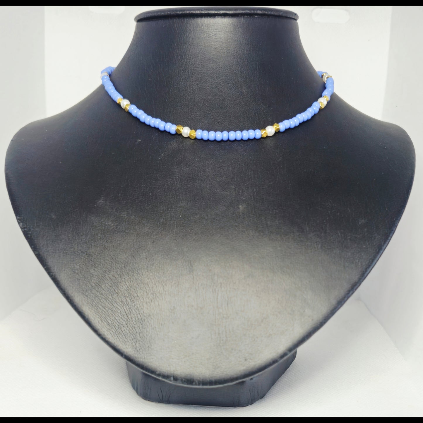 Choker blauw
