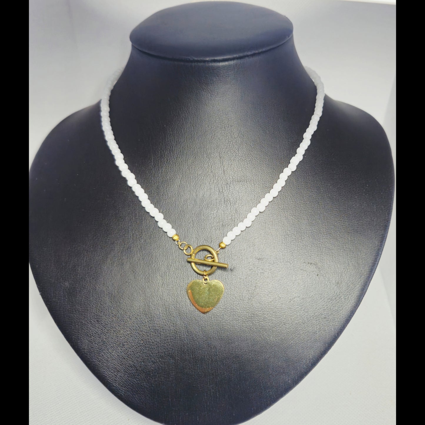Ketting wit/goud