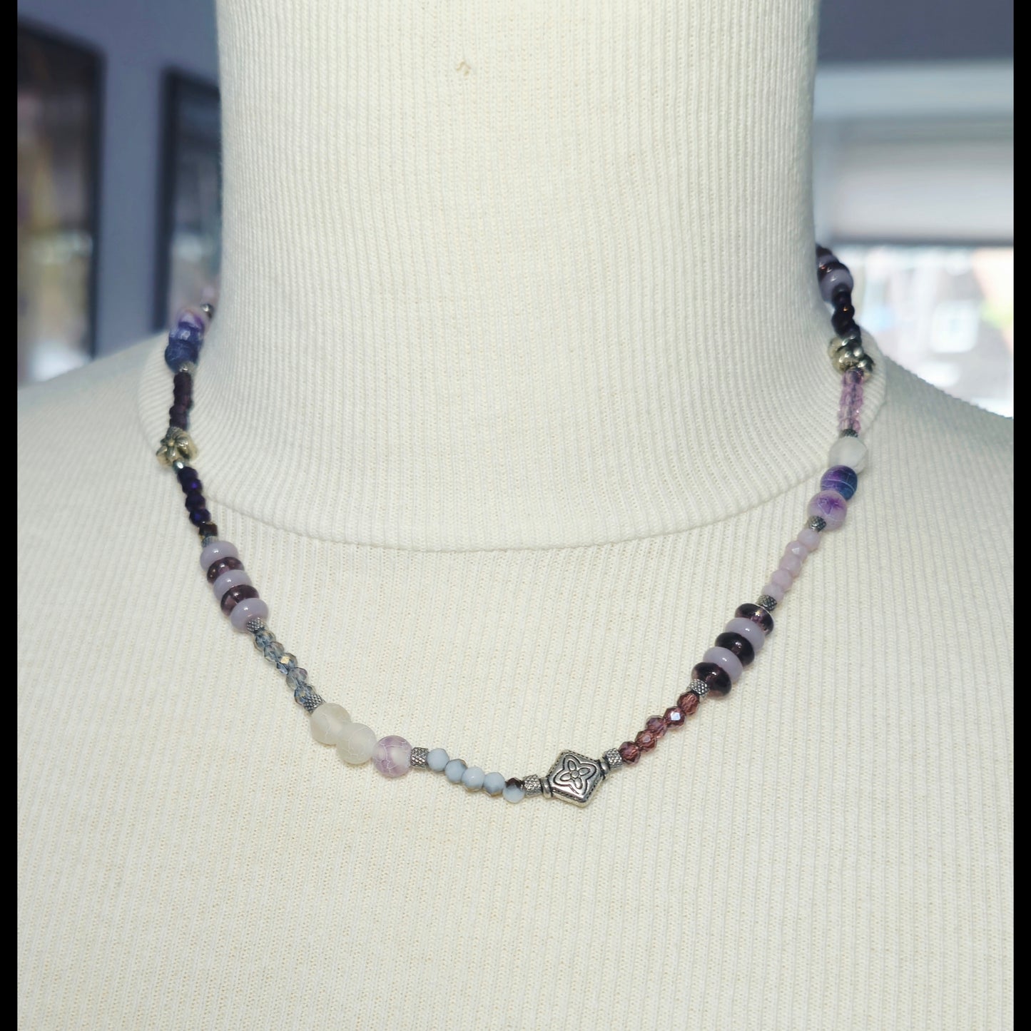 Paarse ketting