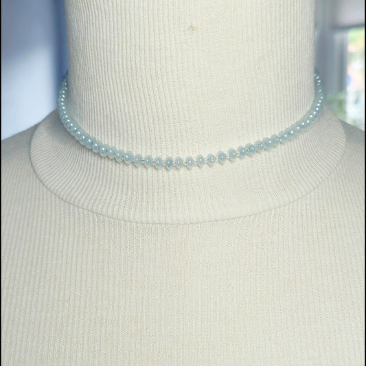 Choker lichtblauw
