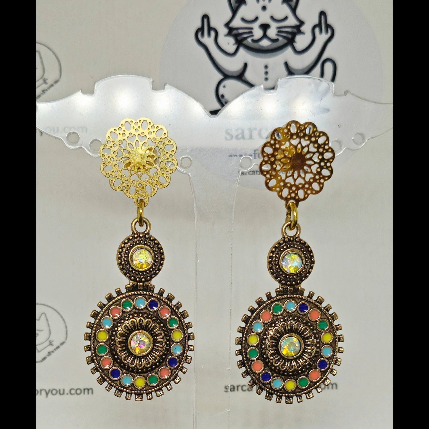 Boho-chic oorbellen