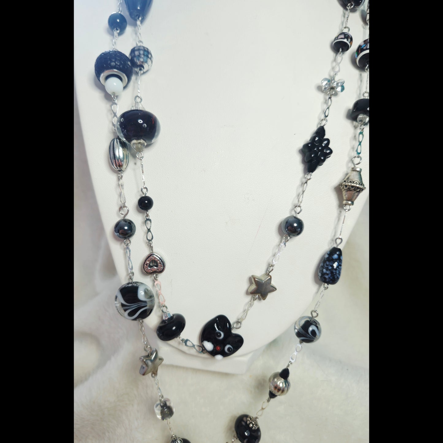 XL ketting zwart